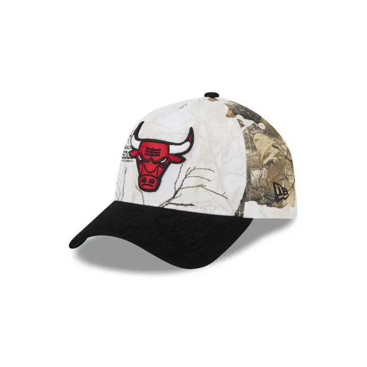 Chicago Bulls NBA Arctic Real Tree 9FORTY A-Frame CAMO/NOIR/G