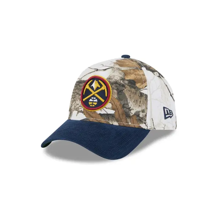 Denver Nuggets NBA Arctic Real Tree 9FORTY A-Frame CAMO/BLEU MARINE