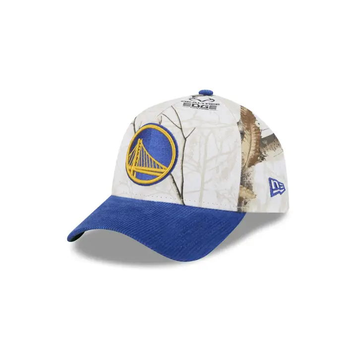 Golden State Warriors NBA Arctic Real Tree 9FORTY Casquette A-Frame