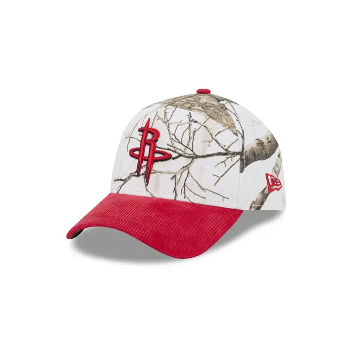 Casquette 9FORTY A-Frame Houston Rockets NBA Arctic Real Tree CAMO/ROUGE