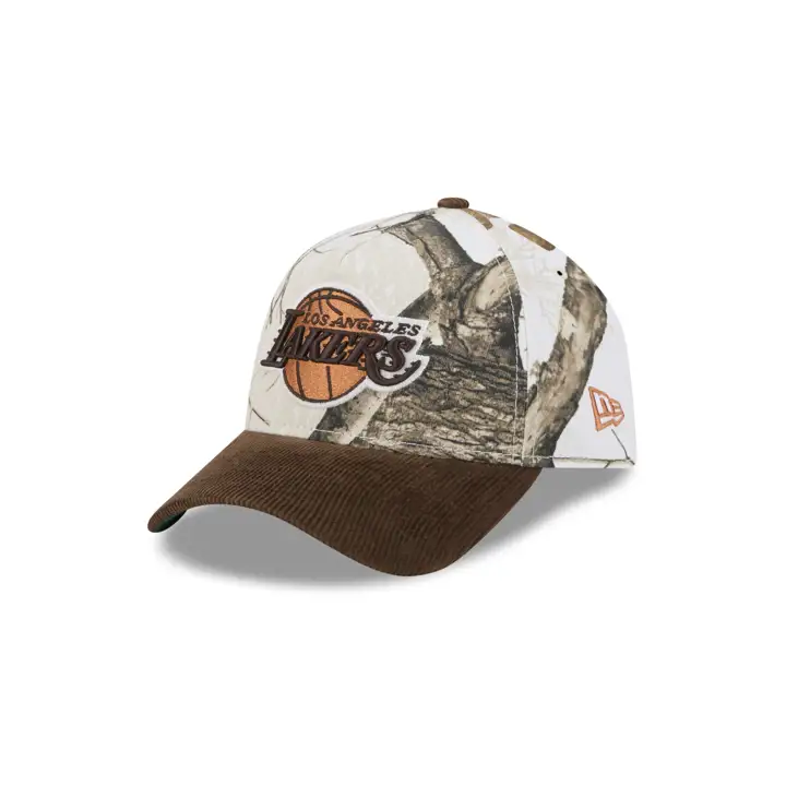 Los Angeles Lakers NBA Arctic Real Tree 9FORTY Casquette A-Frame CAMO/