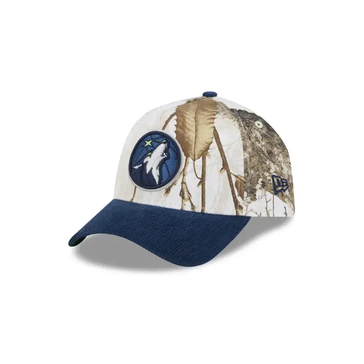 Casquette Minnesota Timberwolves NBA Arctic Real Tree 9FORTY A-Frame