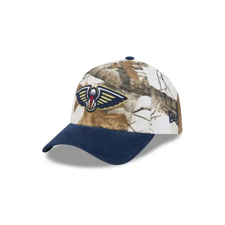 New Orleans Pelicans NBA Arctic Real Tree Casquette 9FORTY A-Frame CAM