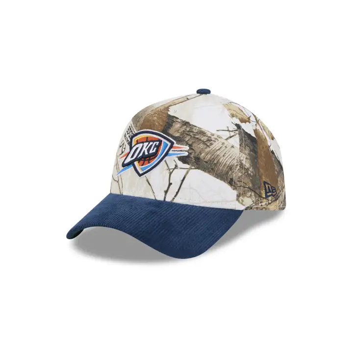 Casquette 9FORTY A-Frame Arctic Real Tree NBA des Oklahoma City Thunder