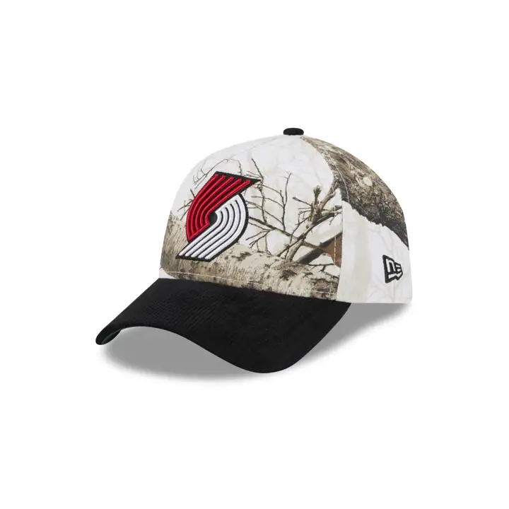 Portland Trail Blazers NBA Arctic Real Tree 9FORTY Casquette A-Frame C