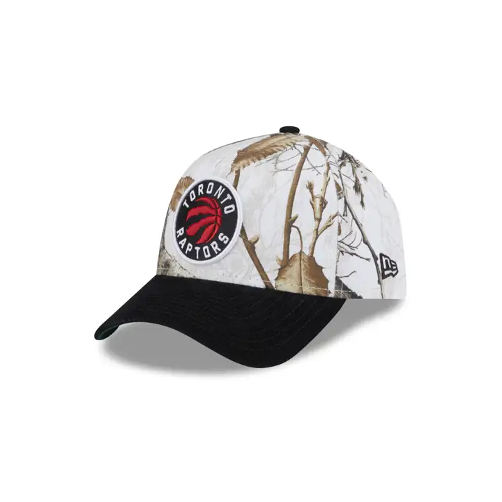 Toronto Raptors NBA Arctic Real Tree 9FORTY A-Frame CAMO/BLK