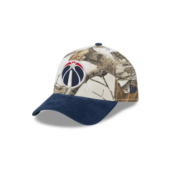 Washington Wizards NBA Arctic Real Tree 9FORTY A-Frame CAMO/