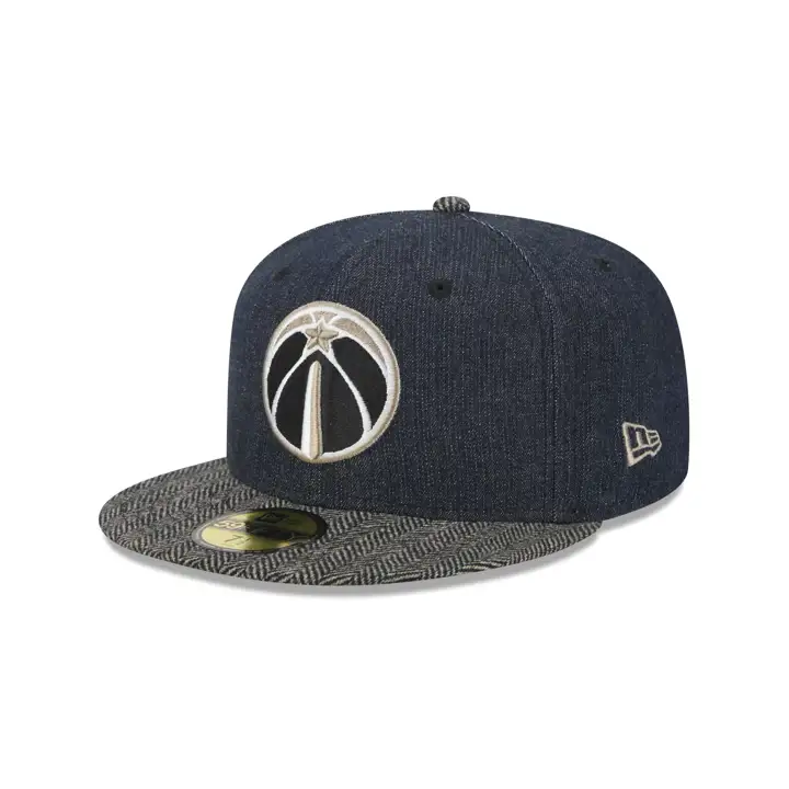 Washington Wizards NBA Blk Denim Tweed 59FIFTY DENIM/AST/GRY