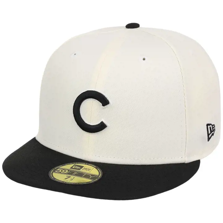 Chicago Cubs MLB Re-Dub Chrome 59FIFTY CHRM/BLK/GRY