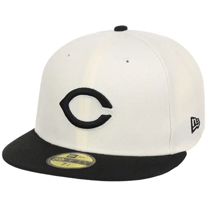 Cincinnati Reds MLB Re-Dub Chrome 59FIFTY CHRM/BLK/GRY