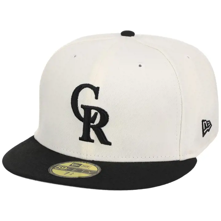 Colorado Rockies MLB Redoublé Chrome 59FIFTY CHRM/BLK/GRY