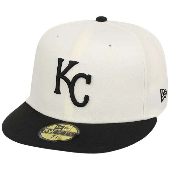 Kansas City Royals MLB Re-Dub Chrome 59FIFTY CHRM/BLK/GRY