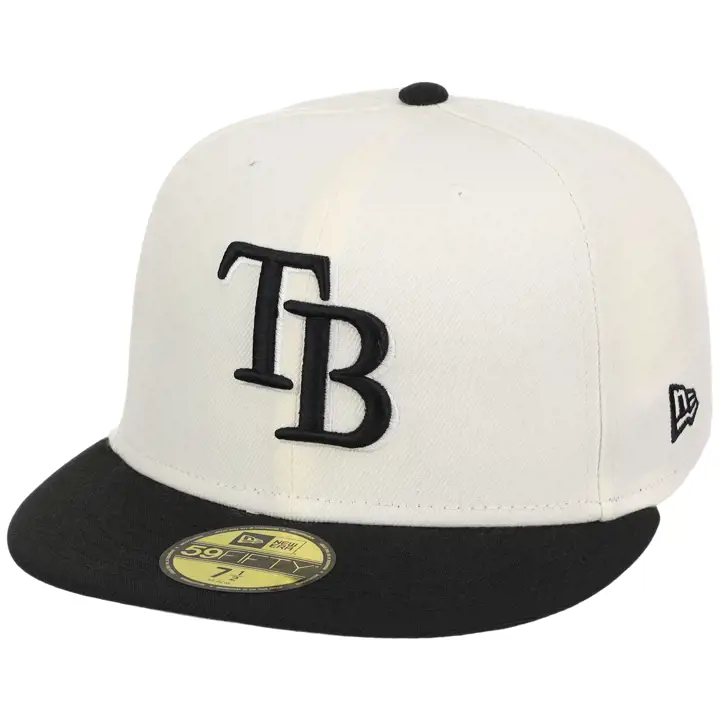 Tampa Bay Rays MLB Re-Dub Chrome 59FIFTY CHRM/BLK/GRY