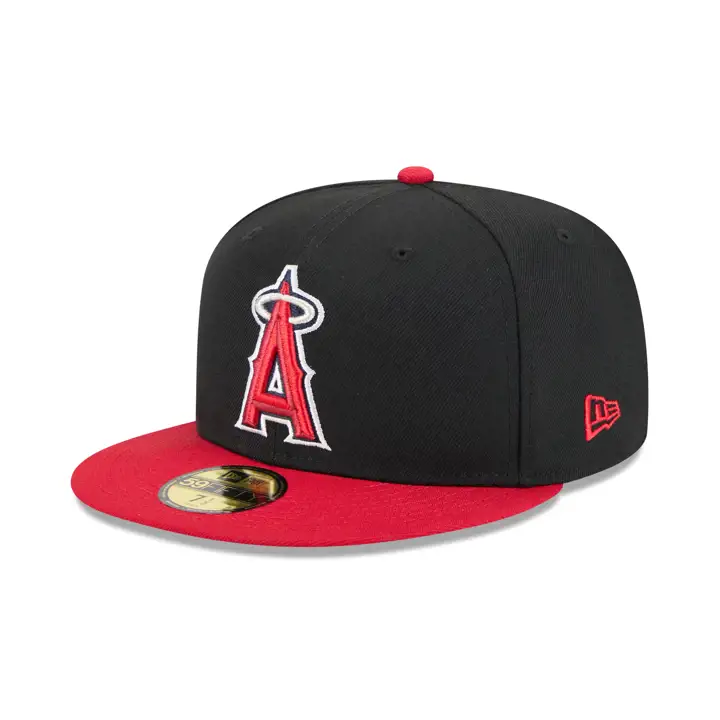 Casquette 59FIFTY Anaheim Angels MLB – Noir/Vert Foncé