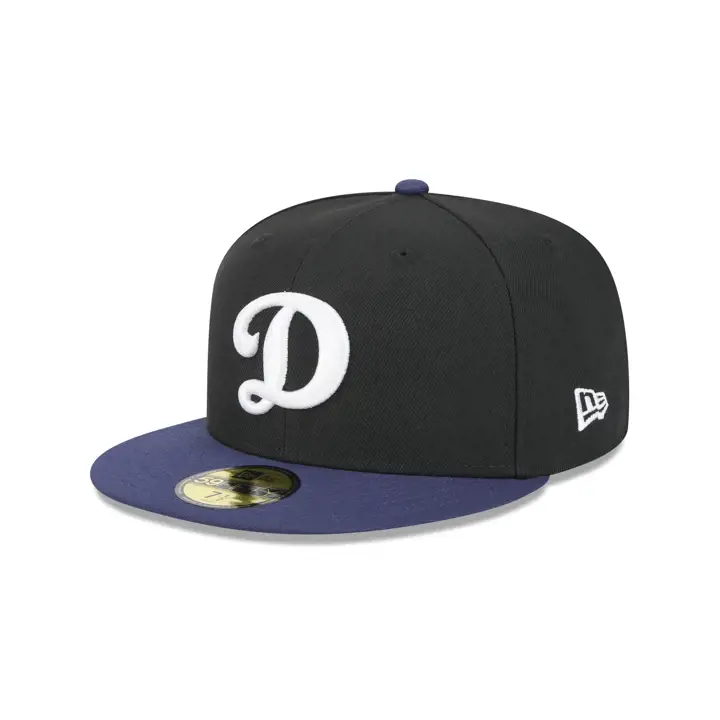 "Los Angeles Dodgers « D » MLB Team-Dub 59FIFTY NOI/V-GRI"