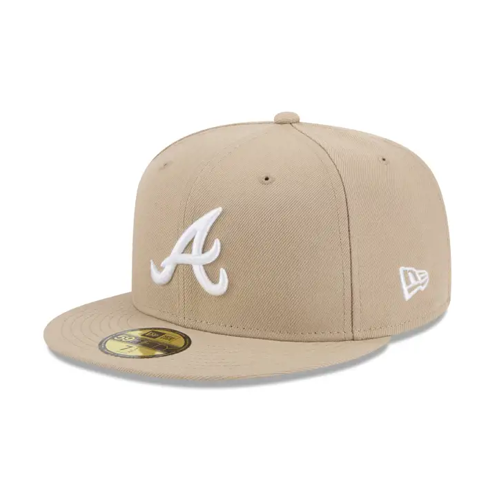 Atlanta Braves MLB Re-Dub Camel 59FIFTY CAMEL/CAMEL/KGRN