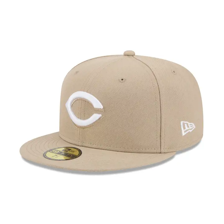 Cincinnati Reds MLB Re-Dub Camel 59FIFTY CAMEL/CAMEL/KGRN