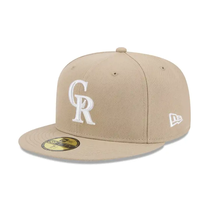 Colorado Rockies MLB Re-Dub Camel 59FIFTY CAMEL/CAMEL/KGRN