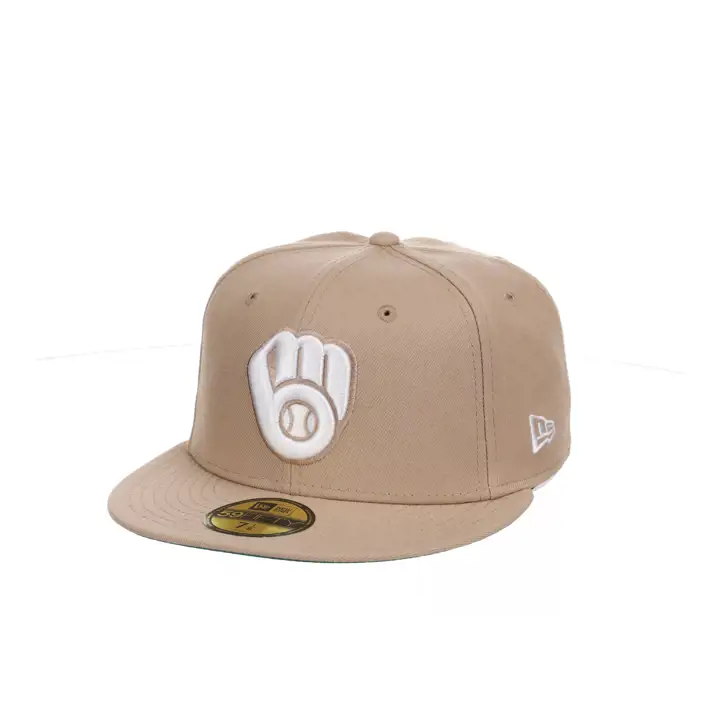 Milwaukee Brewers MLB Re-Dub Camel 59FIFTY CAMEL/CAMEL/KGRN