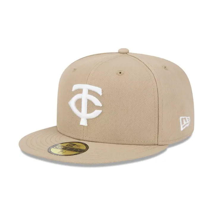 Casquette ajustée 59FIFTY MLB Re-Dub Minnesota Twins CAMEL/CAMEL/KGRN