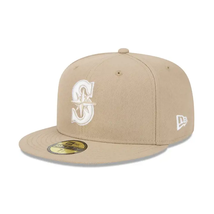 Seattle Mariners MLB Re-Dub Camel 59FIFTY CHAMEAU/CHAMEAU/VERT FONCÉ