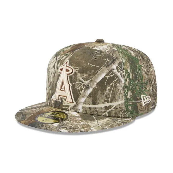Anaheim Angels MLB Tree-Dub 59FIFTY CAMO/GRY