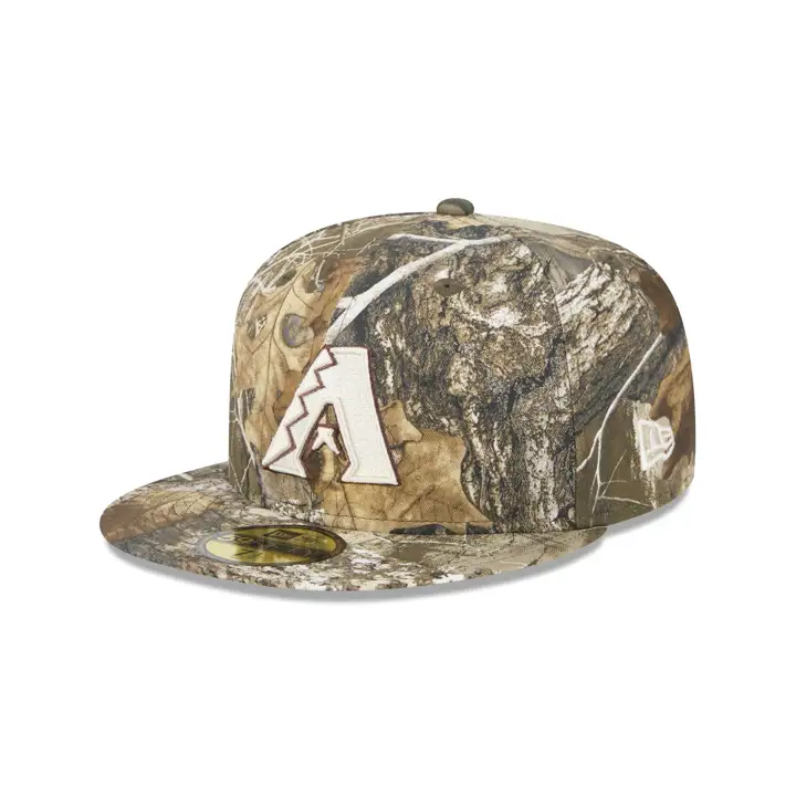 Arizona Diamondbacks MLB Tree-Dub 59FIFTY CAMO/GRIS
