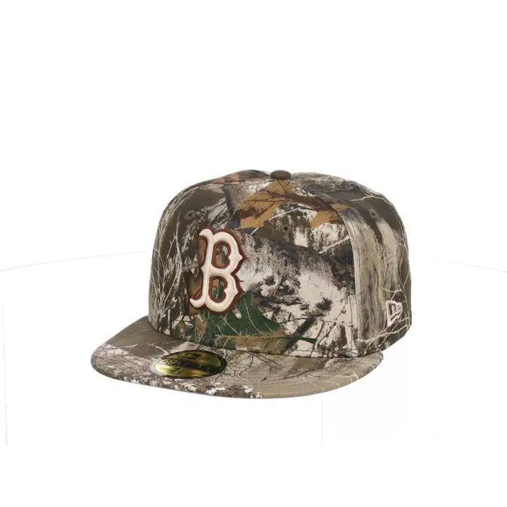 Casquette 59FIFTY Boston Red Sox MLB Tree-Dub CAMO/GRY