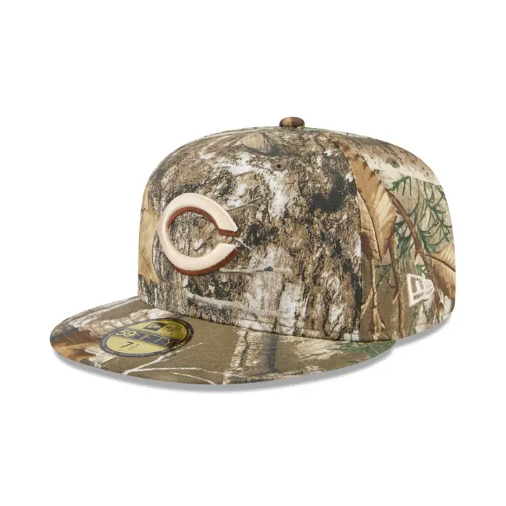 Cincinnati Reds MLB Tree-Dub 59FIFTY CAMO/GRY