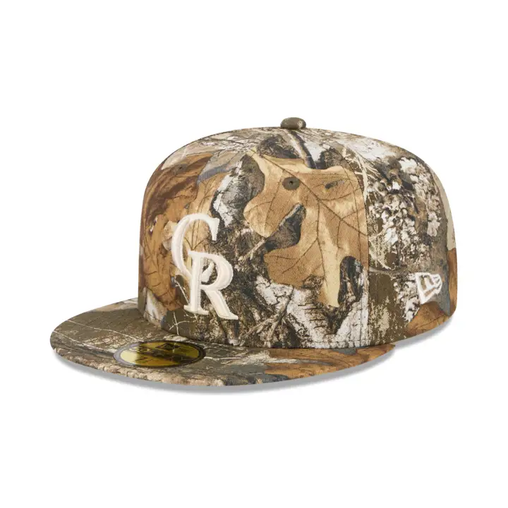 Colorado Rockies MLB Tree-Dub 59FIFTY CAMO/GRY
