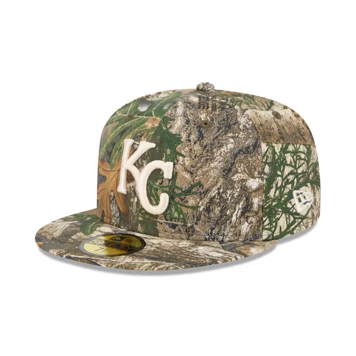 Kansas City Royals MLB Tree-Dub 59FIFTY CAMO/GRIS