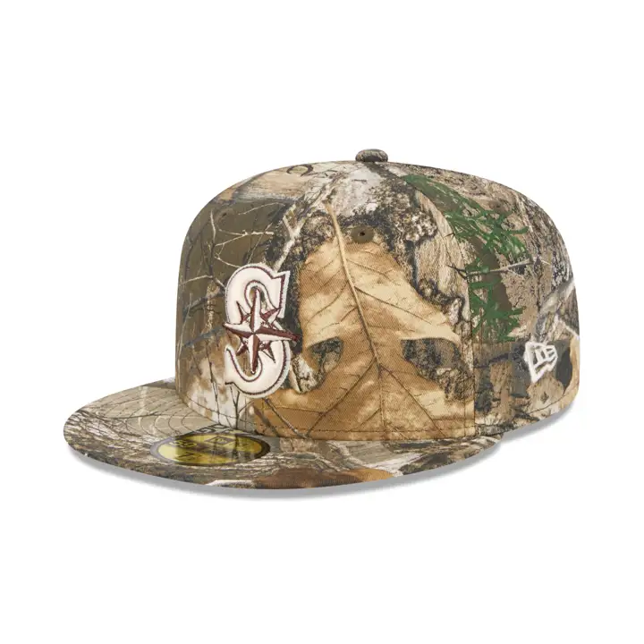 Seattle Mariners MLB Tree-Dub 59FIFTY CAMO/GRY