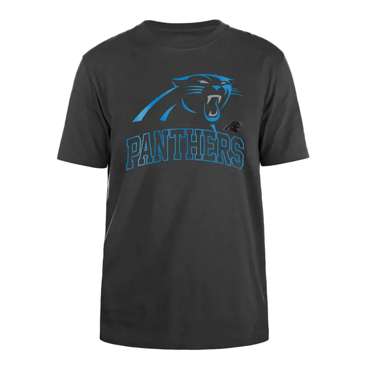 T-shirt NFL New Era Logo Elements 24 BLK pour homme des Carolina Panthers