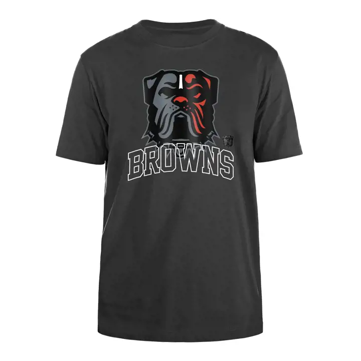 T-shirt NFL Homme Cleveland Browns New Era Logo Elements 24 NOIR