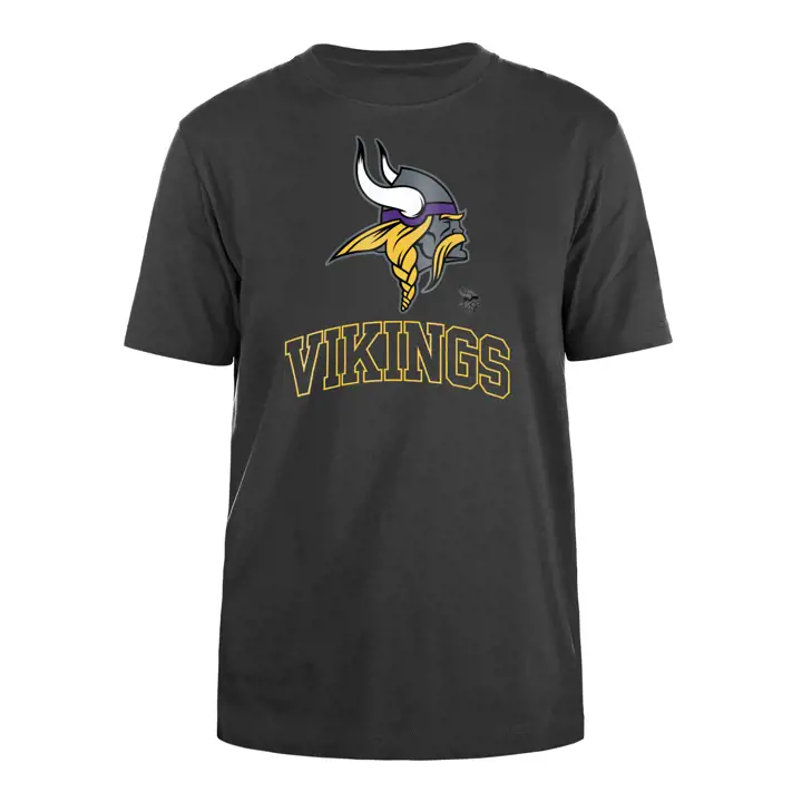 T-shirt NFL New Era Logo Elements 24 pour homme Minnesota Vikings BLK