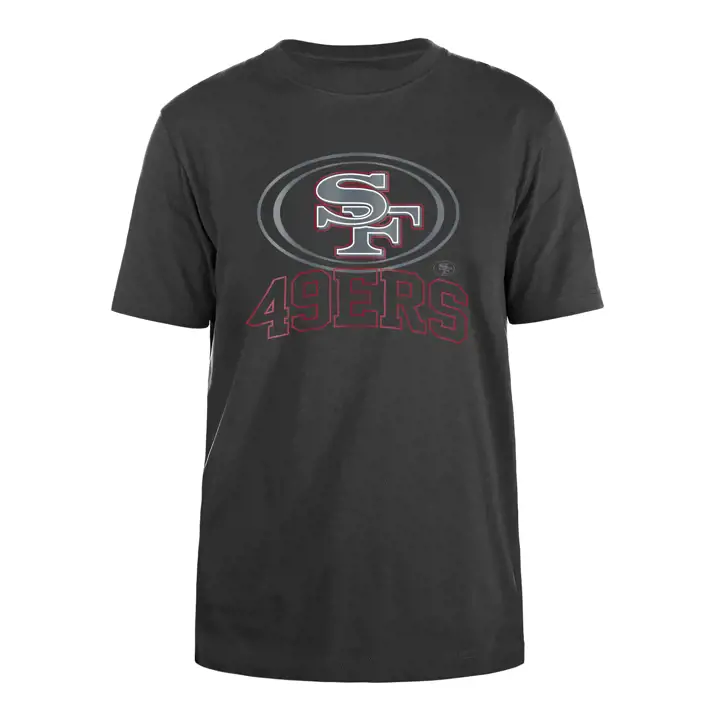 T-shirt San Francisco 49ers NFL New Era Logo Elements 24 pour homme B