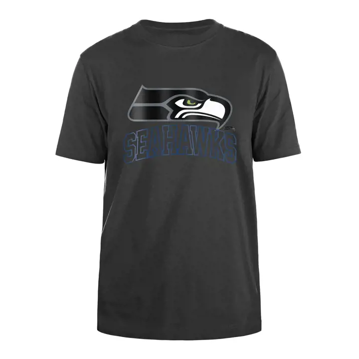 T-shirt Seattle Seahawks NFL New Era Logo Elements 24 Homme Noir