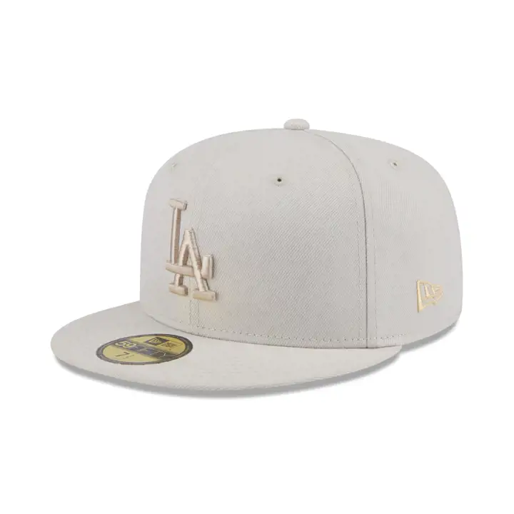 Los Angeles Dodgers MLB Tone-Dub 59FIFTY STONE/STONE