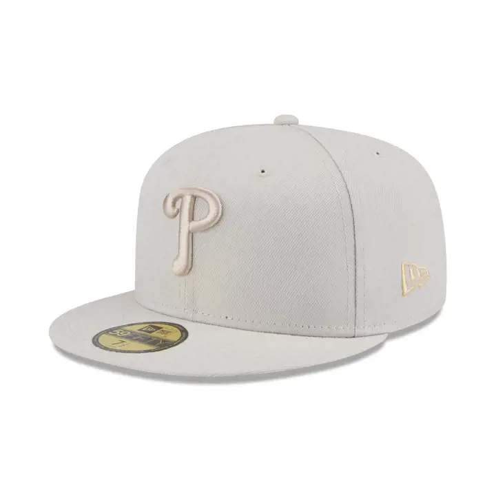 Philadelphia Phillies MLB Tone-Dub 59FIFTY STONE/STONE