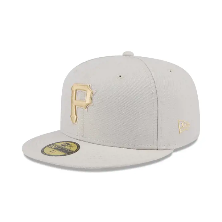 Pittsburgh Pirates MLB Tone-Dub 59FIFTY STONE/STONE