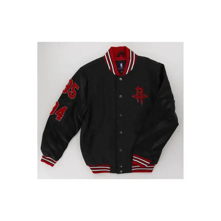 Blouson commémoratif rouge Houston Rockets NBA Power Hitter