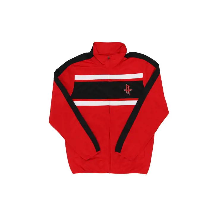 Veste de survêtement Houston Rockets NBA Crossover rouge