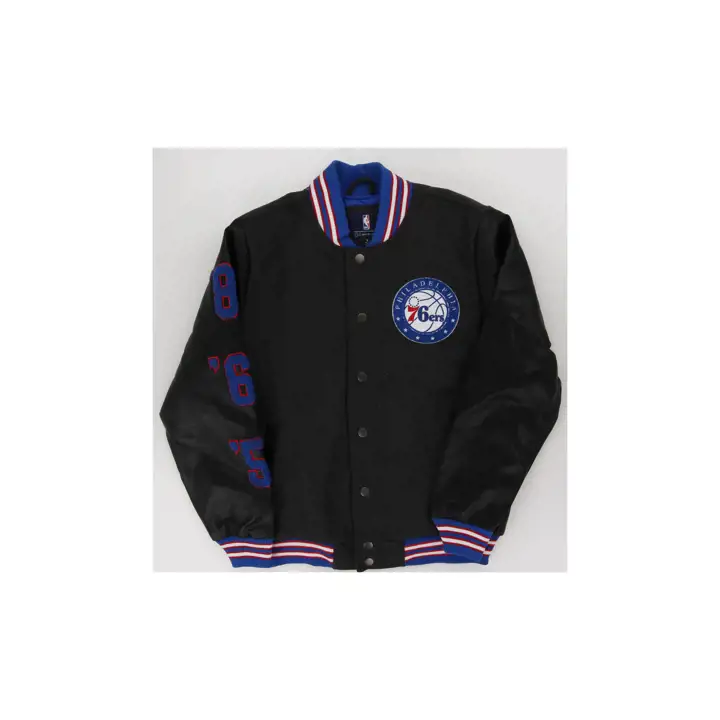 Philadelphia 76ers NBA Power Hitter Commemorative Jacket Blu