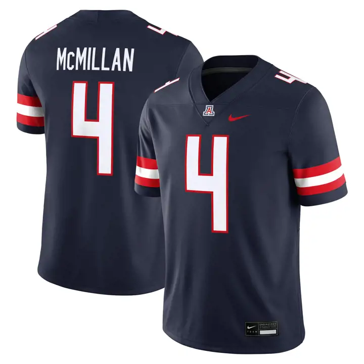 Arizona Wildcats NCAA Football NIL Game Jersey Tetairoa McMi