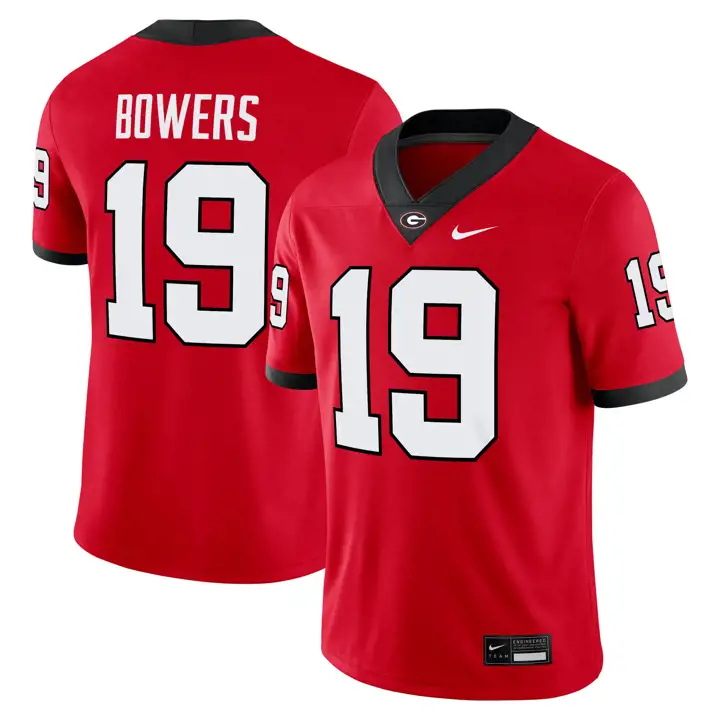 Maillot de football américain NCAA NIL Georgia Bulldogs Brock Bowers