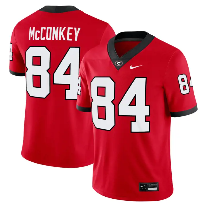 Maillot de match Ladd McConkey des Georgia Bulldogs de la NCAA (football américain), programme NIL