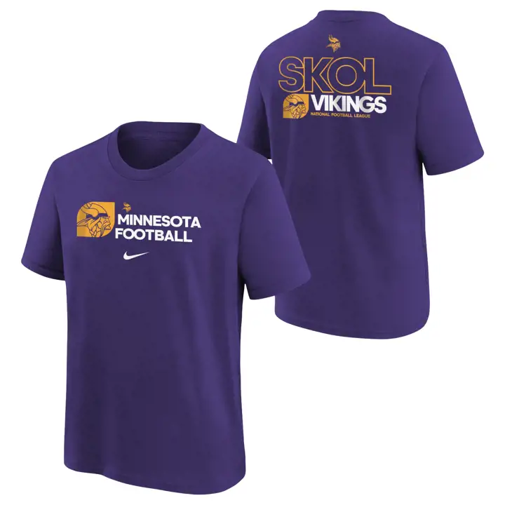 Minnesota Vikings NFL Jeunesse Nike T-shirt Essentiel Pur