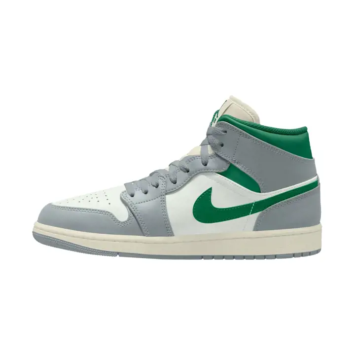 JORDAN AIR JORDAN 1 MID BLANC