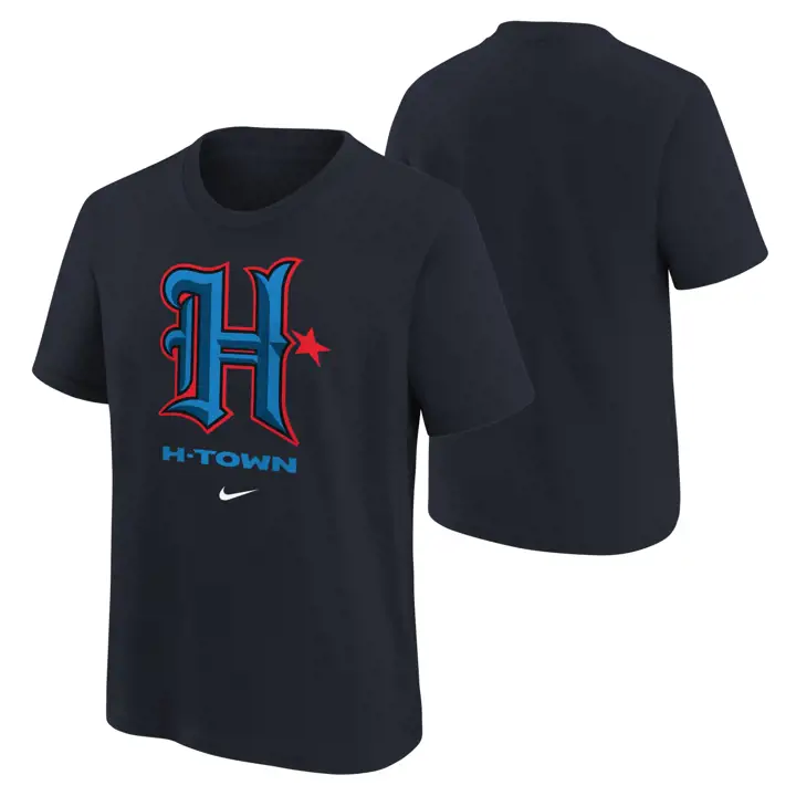 T-shirt H-Town des Texans de la NFL pour jeunes, marine