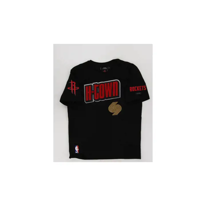 Houston Rockets T-shirt Fashion NBA City Edition Noir